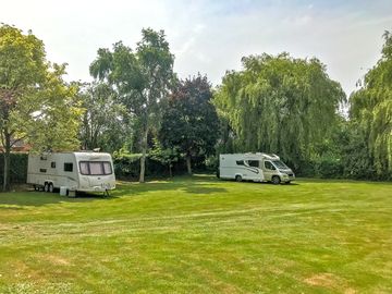 Electric grass touring pitch
