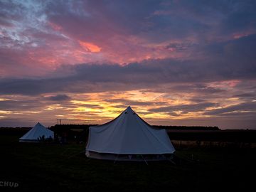 Site at night