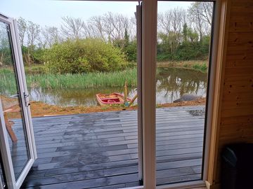 View across the deck