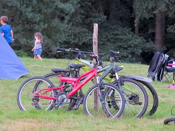 Cyclists are welcome