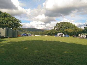 Spacious pitches field
