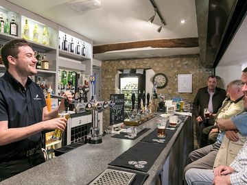 Get served with a smile at the pub