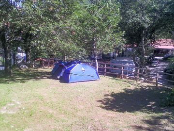 Tent pitch