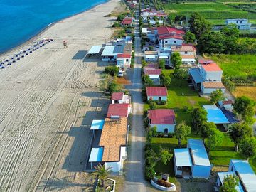 Aerial view of the site