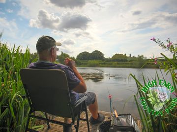 On-site fishing lake