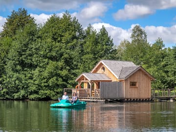 Cabin on the water