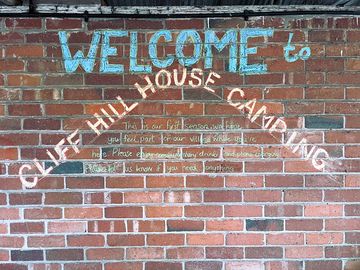 Welcome to cliff hill house camping, this is our first season.