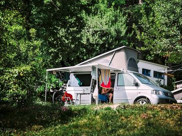 Motorhome and campervan pitches