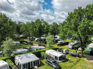 Large camping pitches