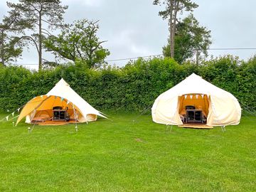 Bell tent pitches