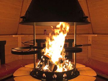 Barbecue hut on site available for hire