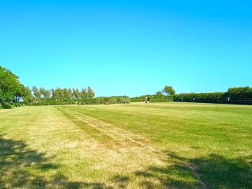 standard pitch tent area