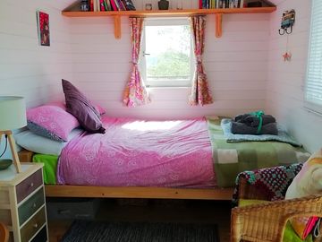 Cosy sleeping area