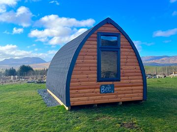 Bee camping pod