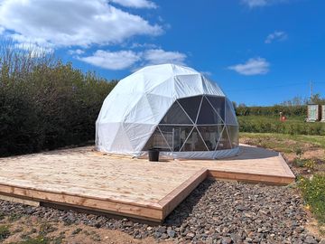 Large decking area