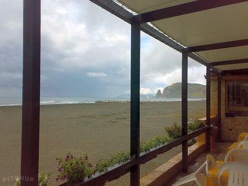 The vista on a rainy day