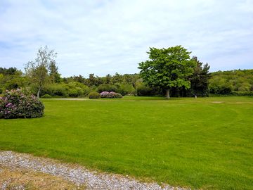 Grass field pitches