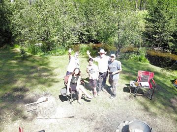 Secluded spot by the creek