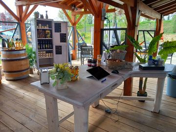 Small onsite shop