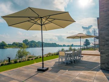 Waterside terrace