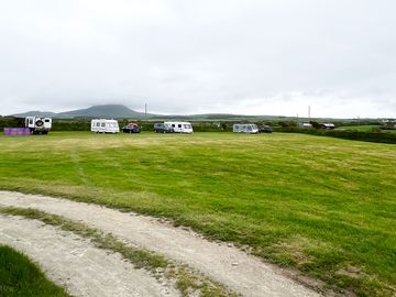 Caravan and camping field