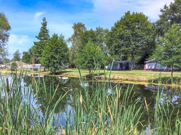 Pitches by the lake