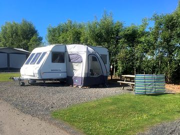Spacious pitches