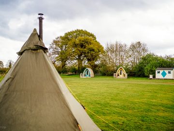 tent area