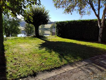 Pitch by the lake