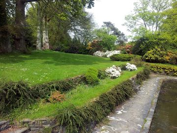 Hotel garden