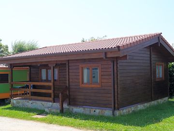 Comes with a covered verandah