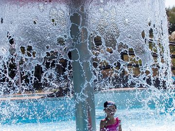 Plenty of fun in the pool