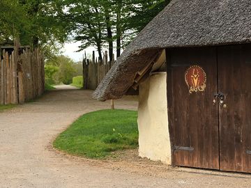 Entrance to the roundhouse