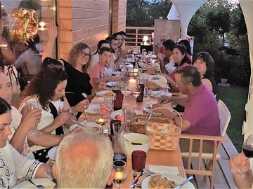 Restaurant dinner