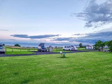 Fully-serviced hardstanding pitches