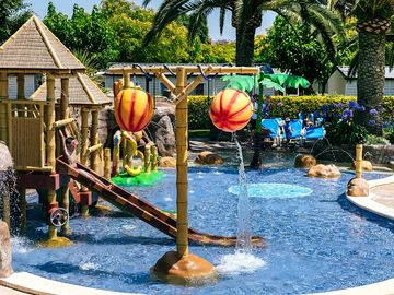 Water play area