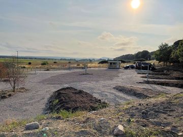 Early landscaping works complete