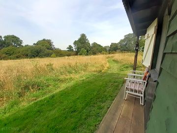 The site is set in a six-acre nature reserve
