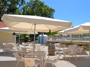 Restaurant terrace
