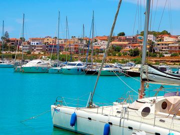 The port of marina di ragusa