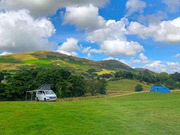 Campsite in the fells