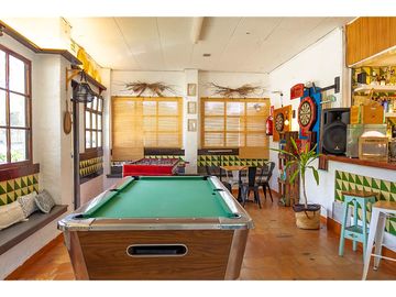 Games area of the bar