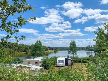 Visitor image of the lake views from their pitch