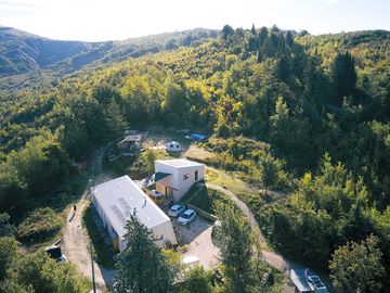 Cascina mottainai dall'alto