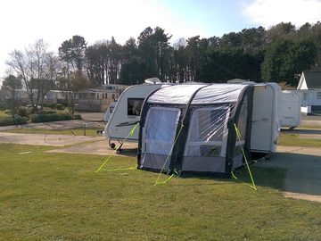 View of the pitches