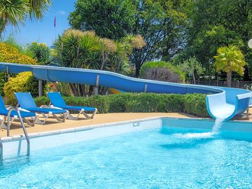 Waterslide at the aqua park