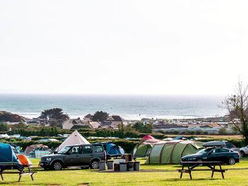 Views from the pitches of the sea