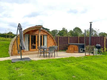 Outside patio space and facilities