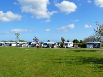 Touring pitches - grass or hardstanding
