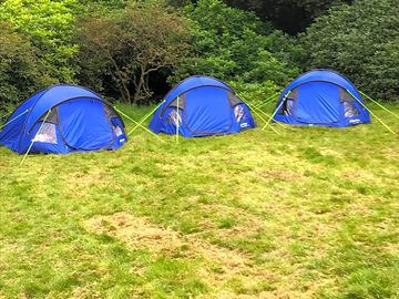 Quiet grass pitches